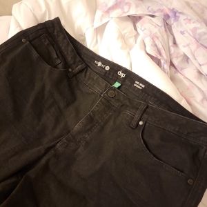 DIP 24W MID RISE Black Skinny Jeans